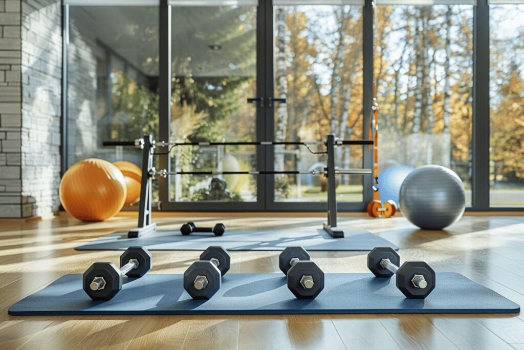 Équipement De Fitness Vecteur Machine De Gym Pour Faire Des Exercices